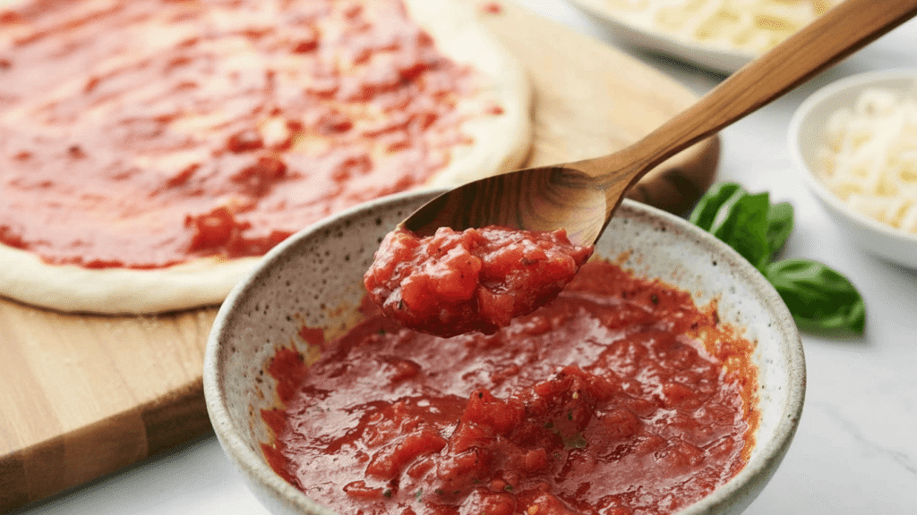 Making a Quick Pizza Sauce at Home