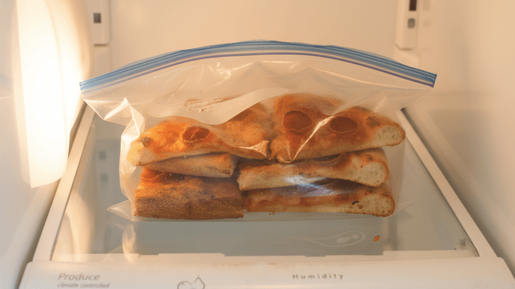 Freezing Pizza for Later