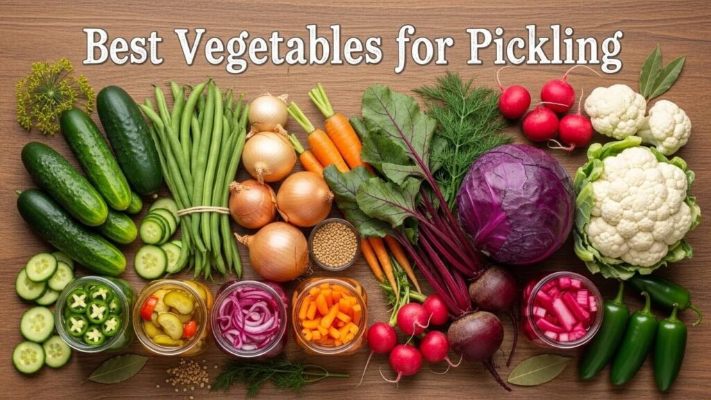 Best Vegetables for Pickling