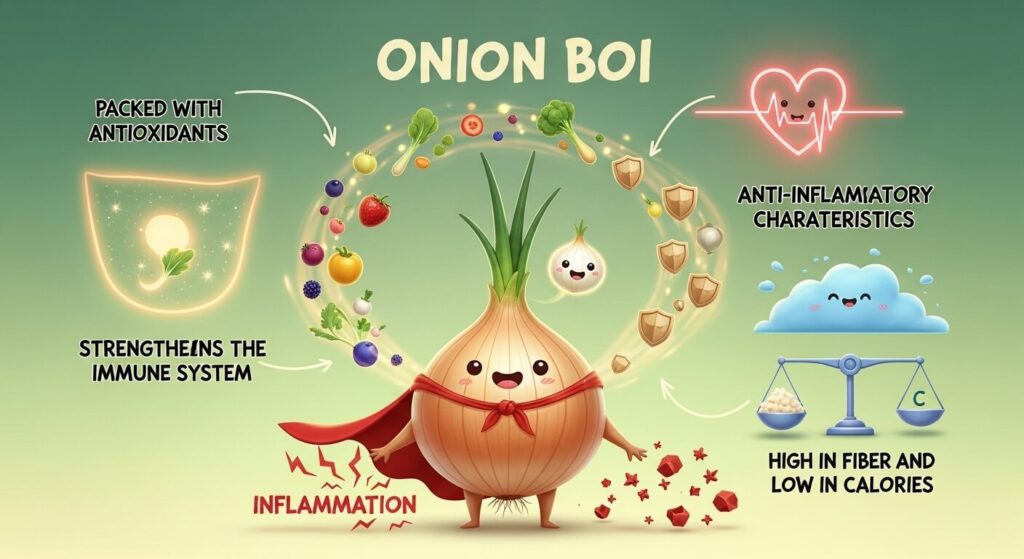 Health Benefits of Onions