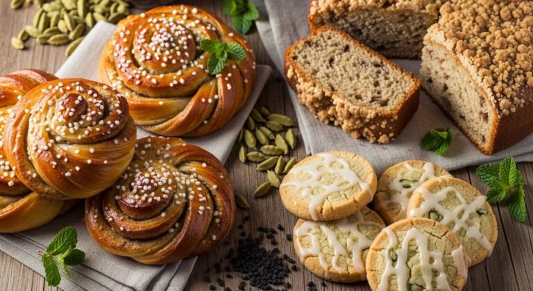 cardamom baked goods