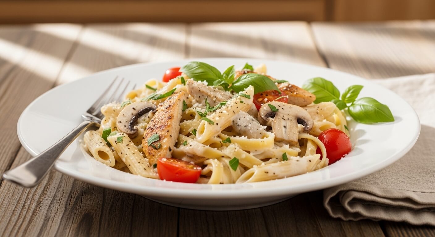 How to Make White Sauce Pasta at Home