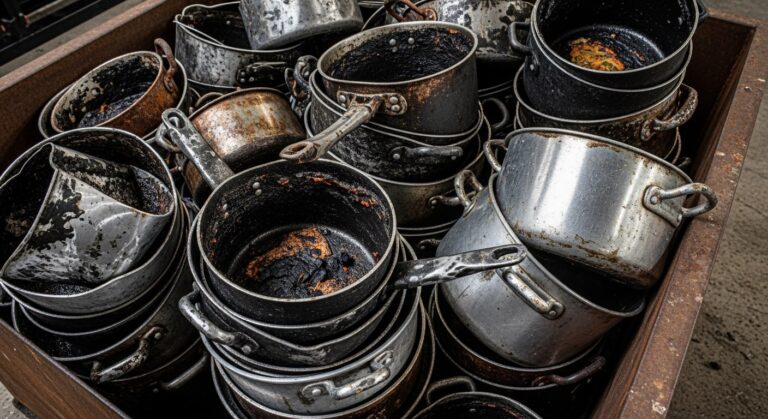 How to Clean a Burnt Pot