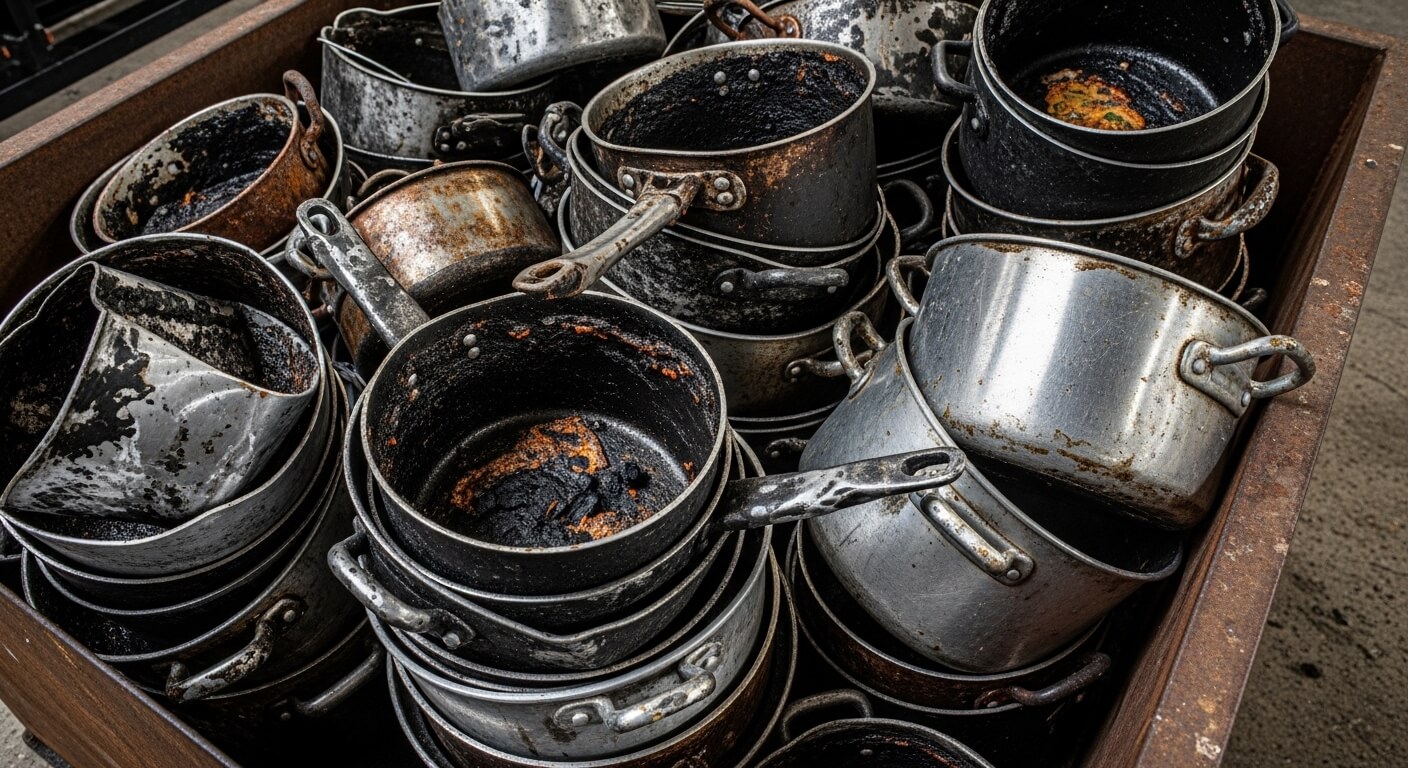 How to Clean a Burnt Pot