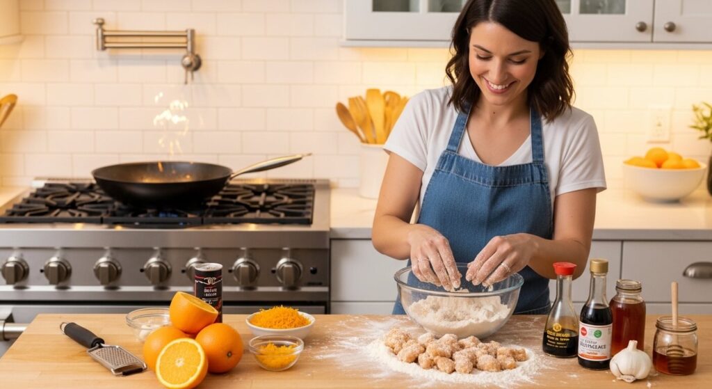 Step-by-Step Instructions to Make Orange Chicken