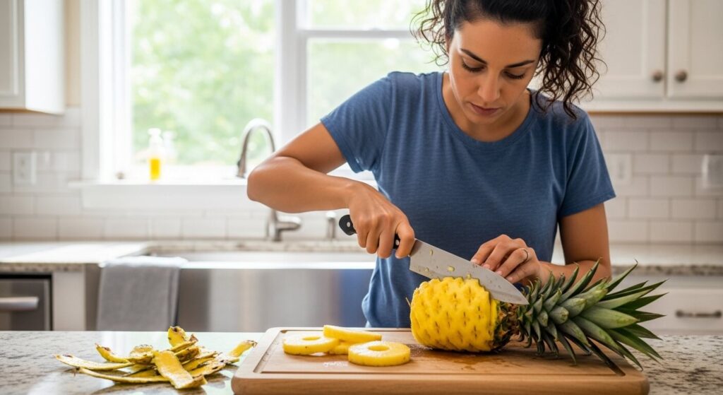 Step-by-Step: How to Cut a Pineapple