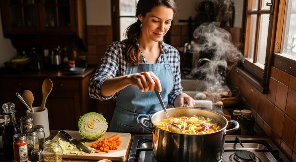 Step-by-Step Method to Make Cabbage Soup