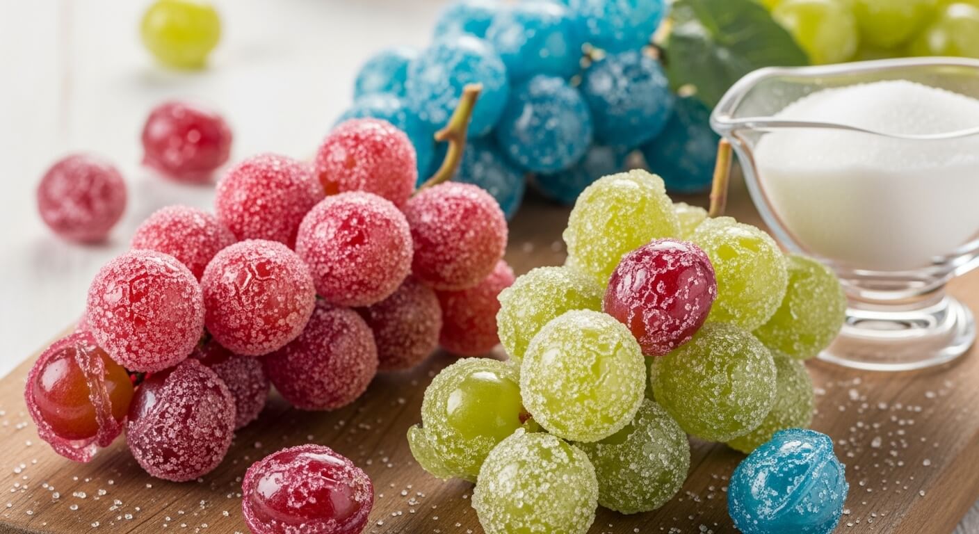 How to Make Candy Grapes