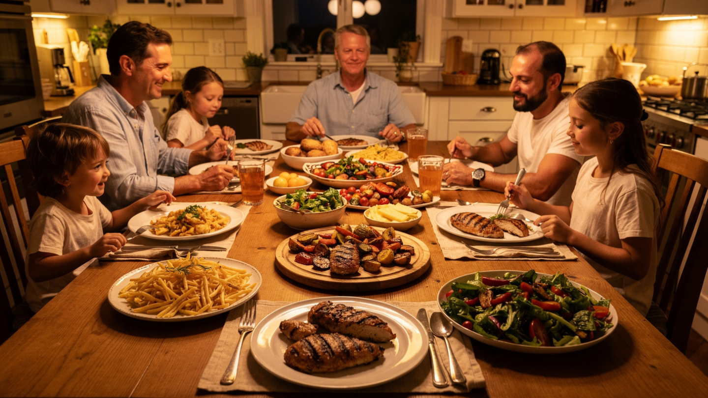 3 easy family dinners recipes