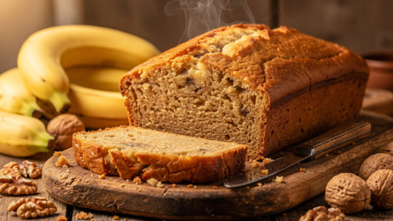 5 Easy Banana Bread Recipes You Can Make at Home give me description of this pin