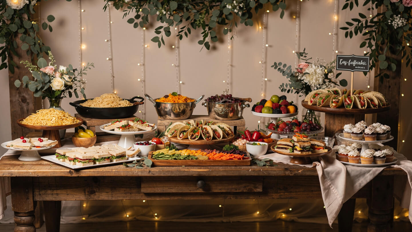 Wedding Food Ideas on a Budget