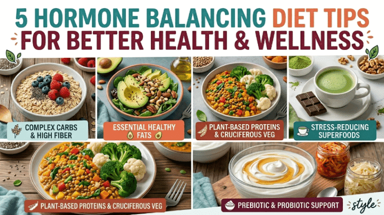 5 Hormone Balancing Diet Tips for Better Health and Wellness