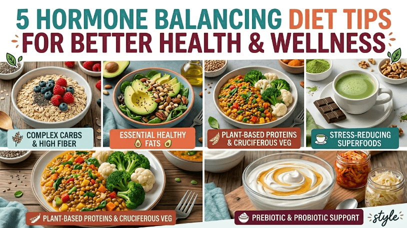 5 Hormone Balancing Diet Tips for Better Health and Wellness