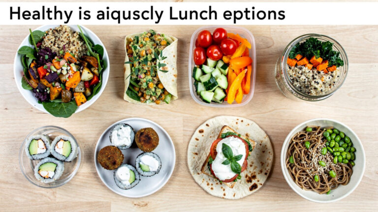 8 Quick Lunch Ideas